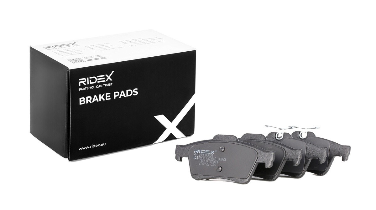 RIDEX Brake pad set Article number: 402B0008 cheaply