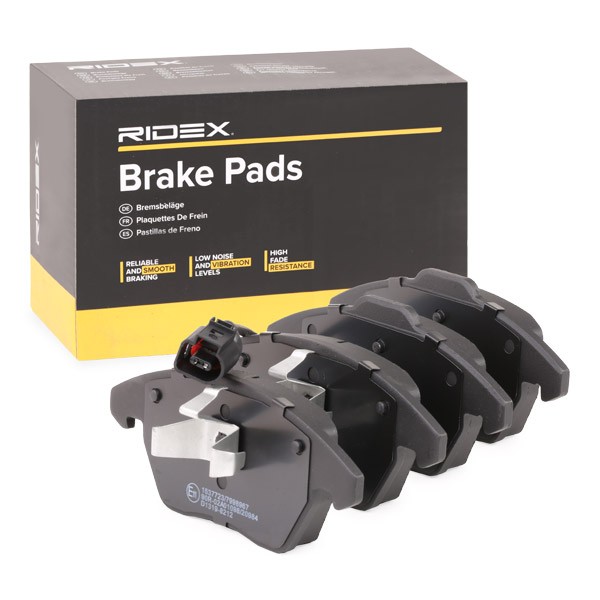 RIDEX Brake pad set Article number: 402B0009 cheaply