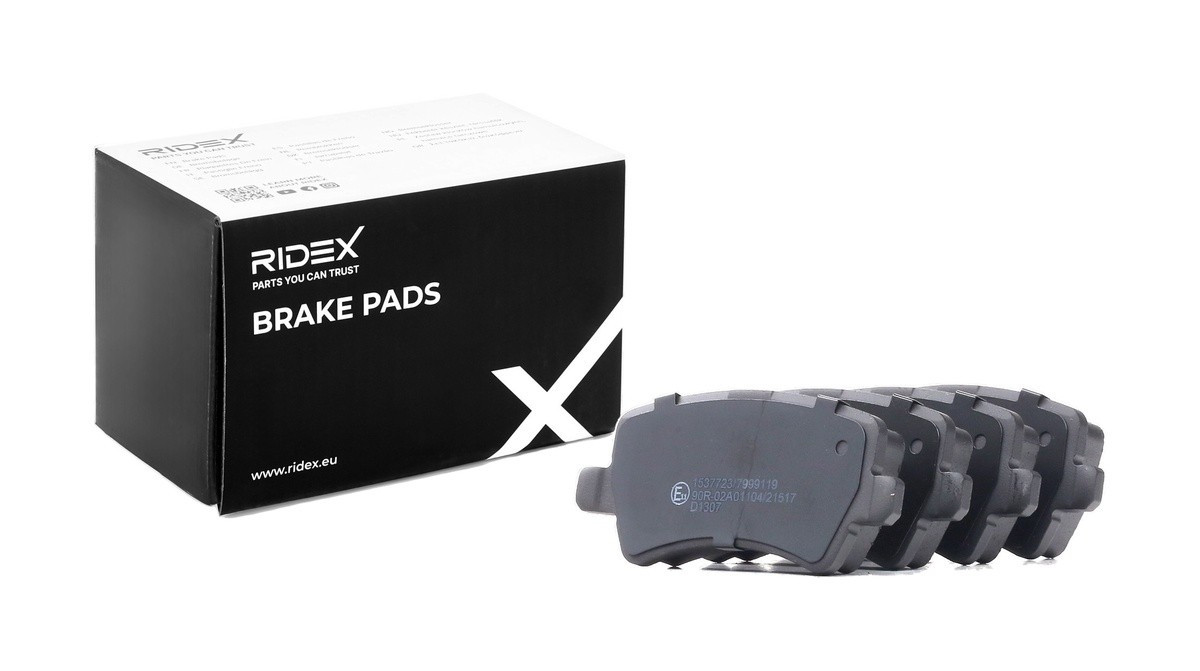 RIDEX Stabdžių kaladėlės prekės numeris: 402B0141 nebrangu