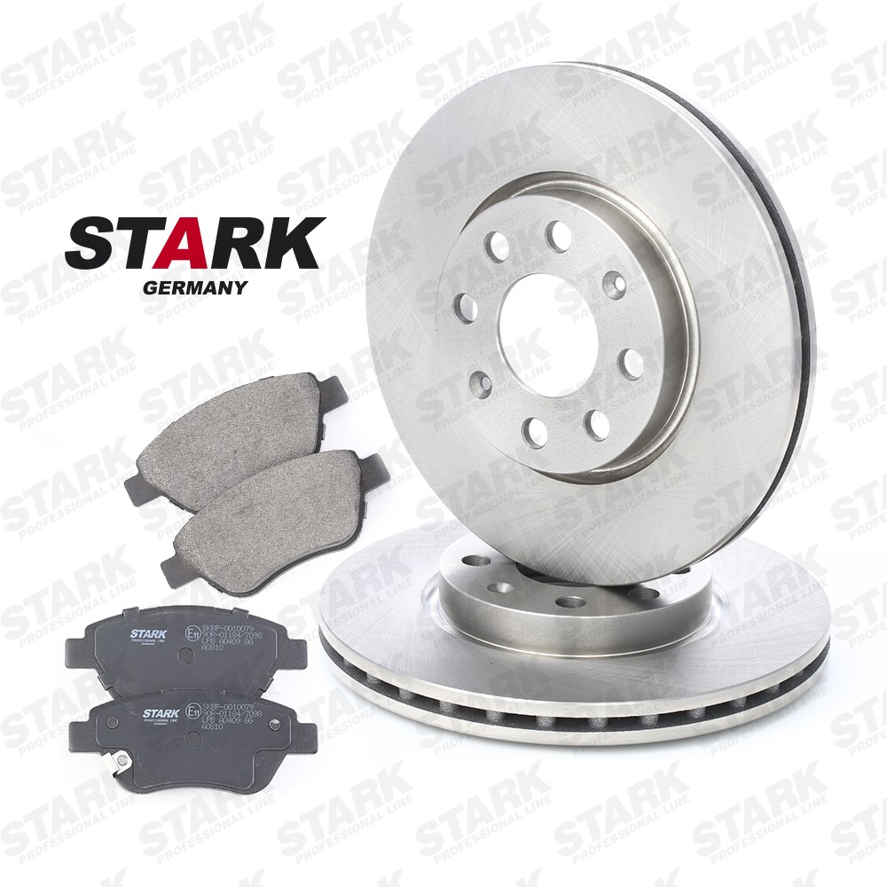 STARK Brake discs and pads set Article number: SKBK-1090044 cheaply