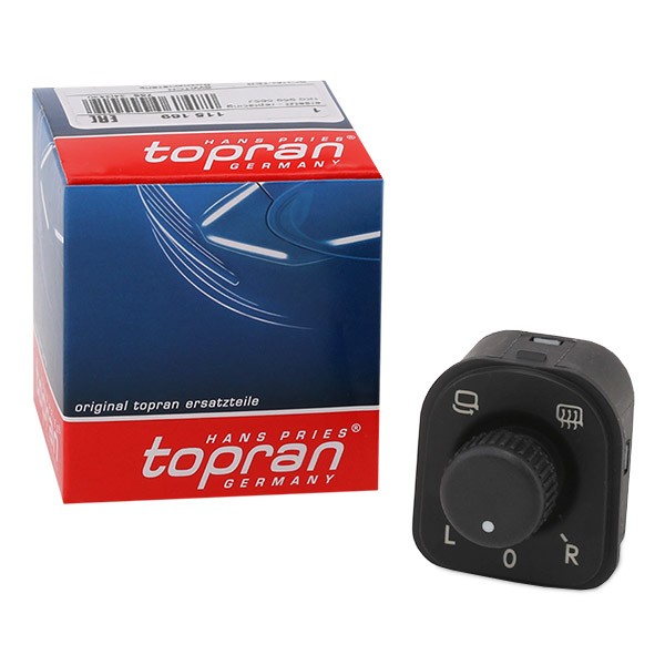 TOPRAN 115 169 Διακόπτης, ρύθμιση καθρέπτη PASSAT 2.0 TDI 110 PS Πετρέλαιο 2010