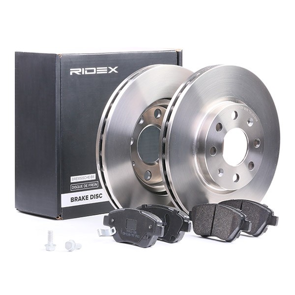 RIDEX Brake discs and pads set Article number: 3405B0045 cheaply
