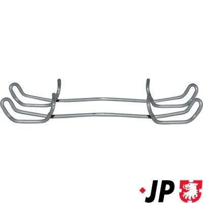 JP GROUP 1163650210 Комплект принадлежности, дискови накладки GOLF 1.4 TSI 122 K.C. бензин 2009