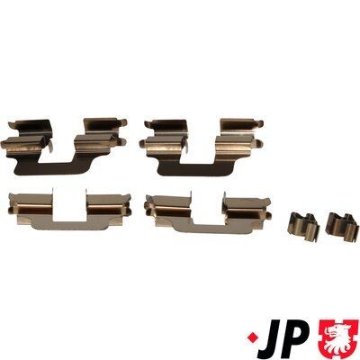 JP GROUP 1263650710 Accessory Kit, disc brake pads Convertible Cooper S 174 PS Petrol 2015