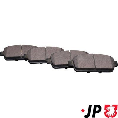 JP GROUP Brake pad set Article number: 1263701510 cheaply