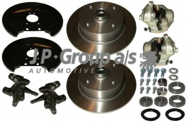 JP GROUP Brake discs and pads set Article number: 8163300610 cheaply