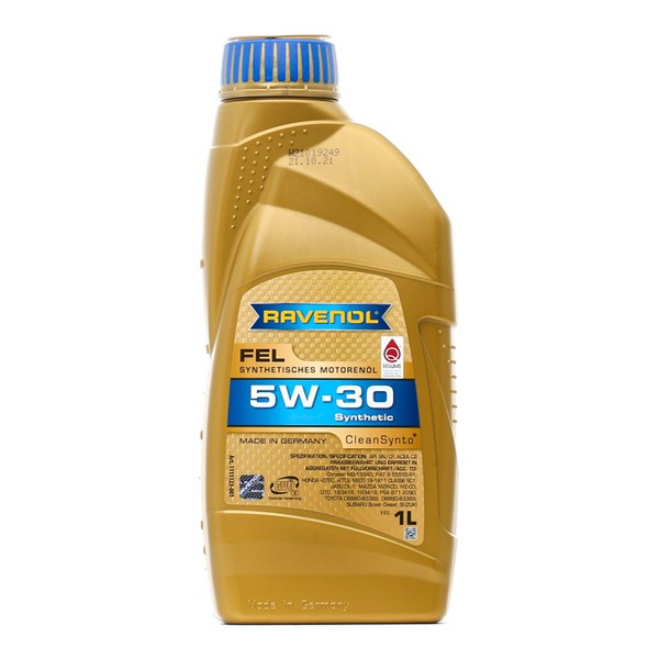 RAVENOL Mootoriõli FEL Artikli number: 1111123-001-01-999 soodsalt