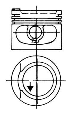 KOLBENSCHMIDT Piston număr articol: 93928630 ieftin
