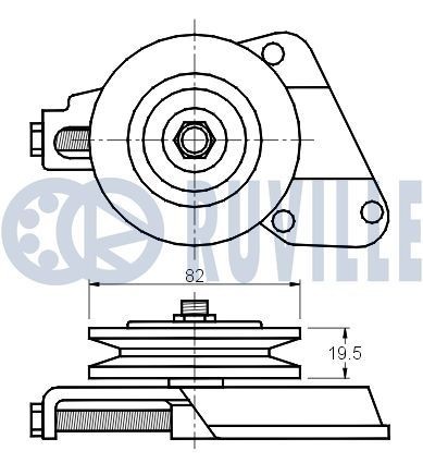 RUVILLE V-Ribbed Belt Set Article number: 5560681 cheaply