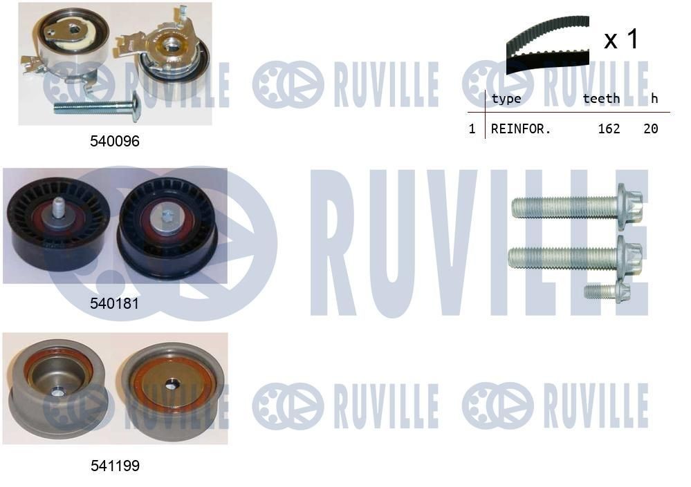RUVILLE Soonrihmakomplekt Artikli number: 5750880 soodsalt