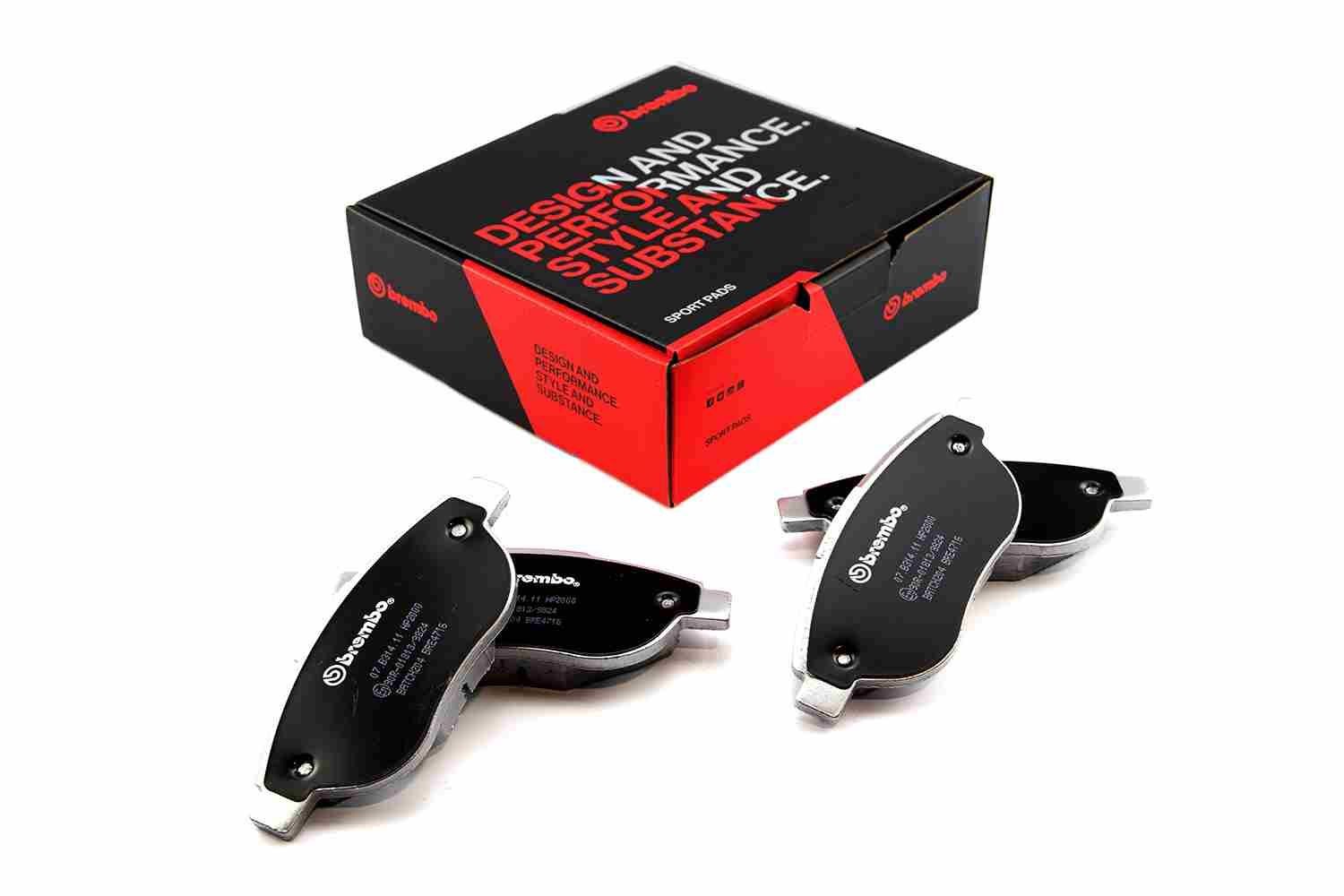 BREMBO High Performance Brake Pad Set SPORT PADS HP2000 Article number: 07.B314.11 cheaply