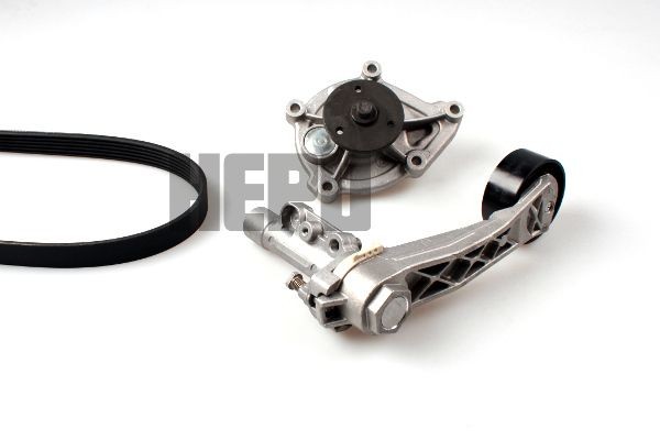 HEPU Water Pump + V-Ribbed Belt Kit Article number: PK04950 cheaply