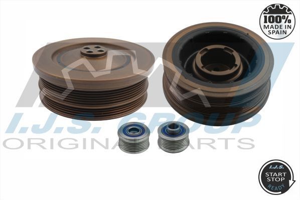 IJS GROUP Belt Pulley Set, crankshaft Article number: 17-1081KIT B cheaply