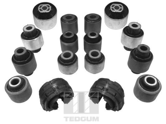 TEDGUM 00728069 Σετ επισκευής, ανάρτηση τροχών PASSAT 1.4 TSI 122 PS Βενζίνη 2010