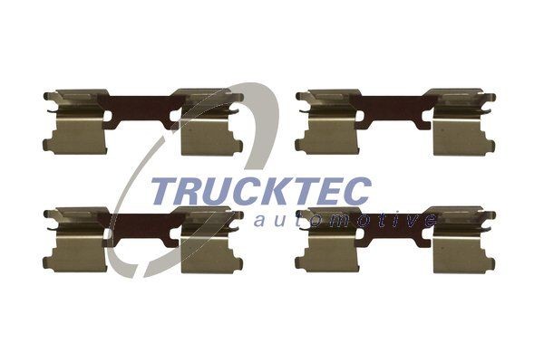 TRUCKTEC AUTOMOTIVE 02.35.292 Monteringssett, bremseklosser VITO E-CELL (639.601, 639.603, 639.605) 82 HK Elektrisk