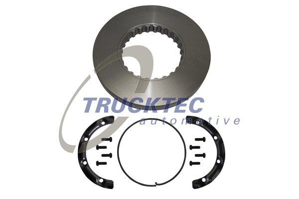 TRUCKTEC AUTOMOTIVE Brake disc Article number: 03.35.042 cheaply