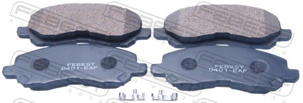 FEBEST Brake pad set Article number: 0401-EAF cheaply