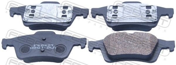 FEBEST Brake pad set Article number: 0501-BLR cheaply