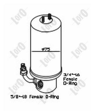 ABAKUS Tørfilter aircondition Varenummer: 053-021-0005 billige