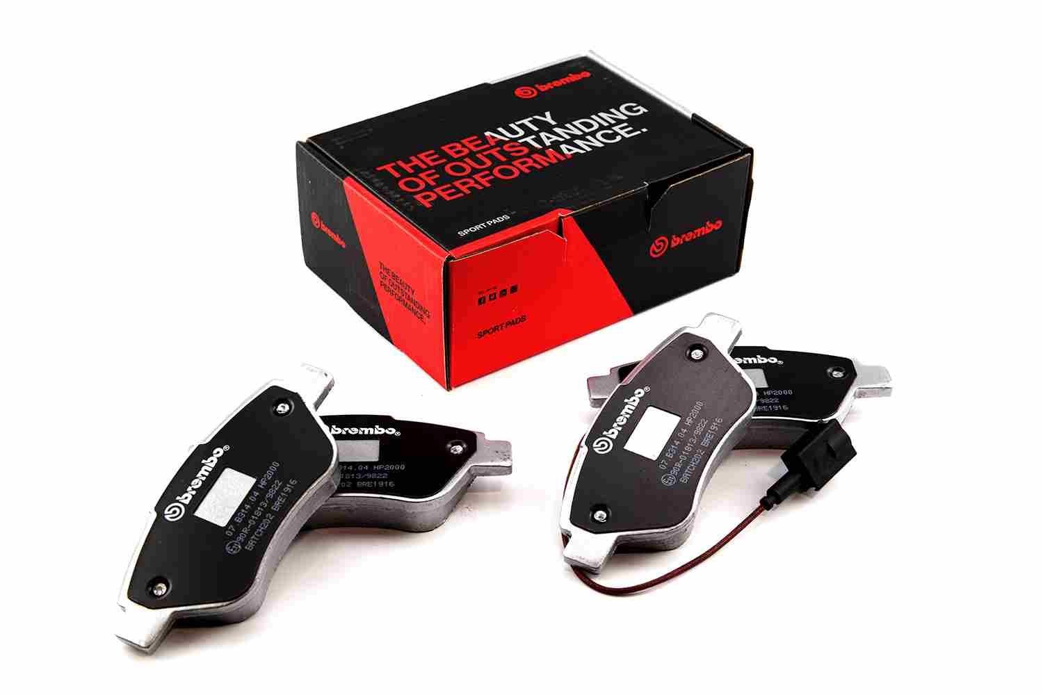 BREMBO High Performance Brake Pad Set Article number: 07.B314.04 cheaply