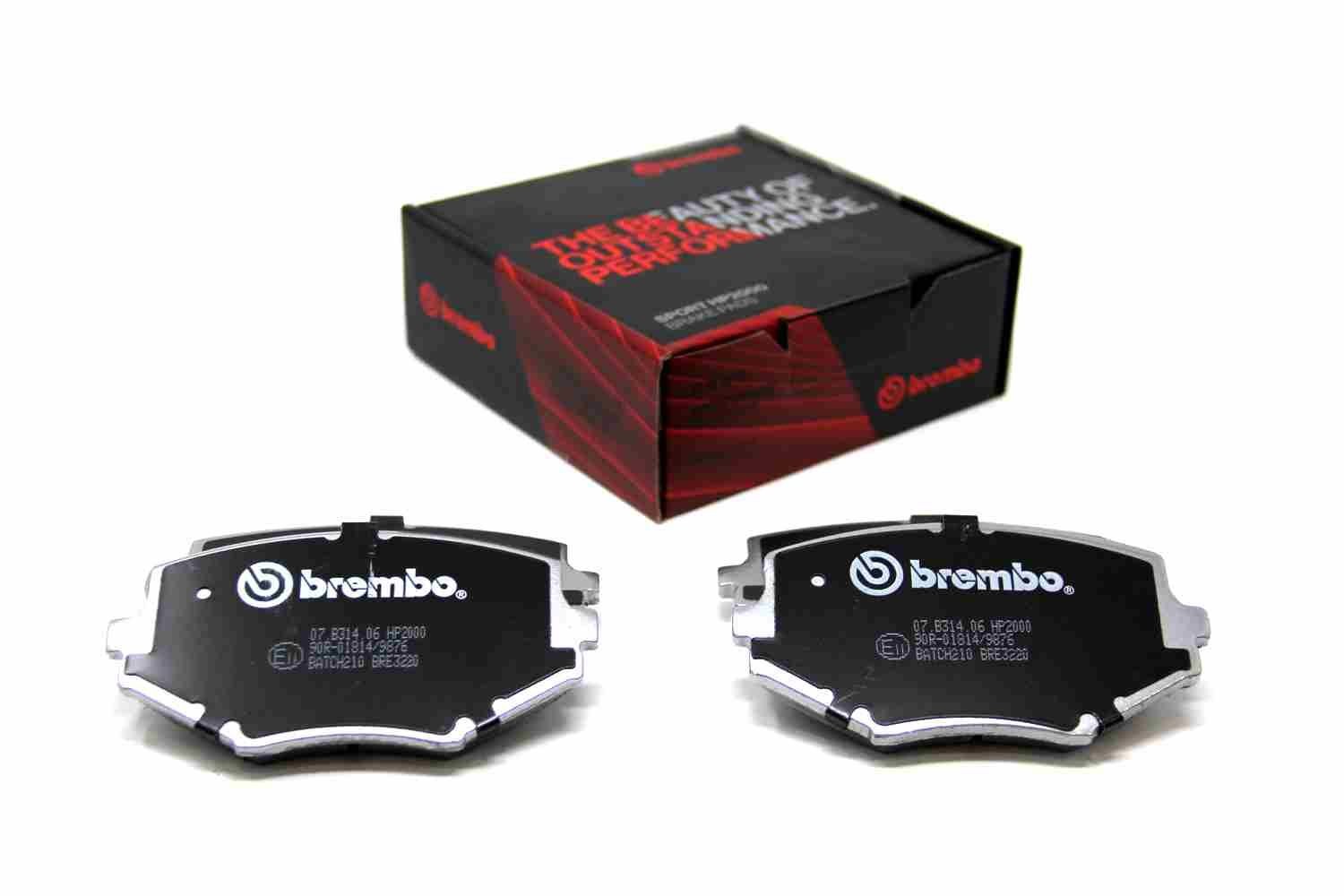 BREMBO High Performance Brake Pad Set Article number: 07.B314.06 cheaply