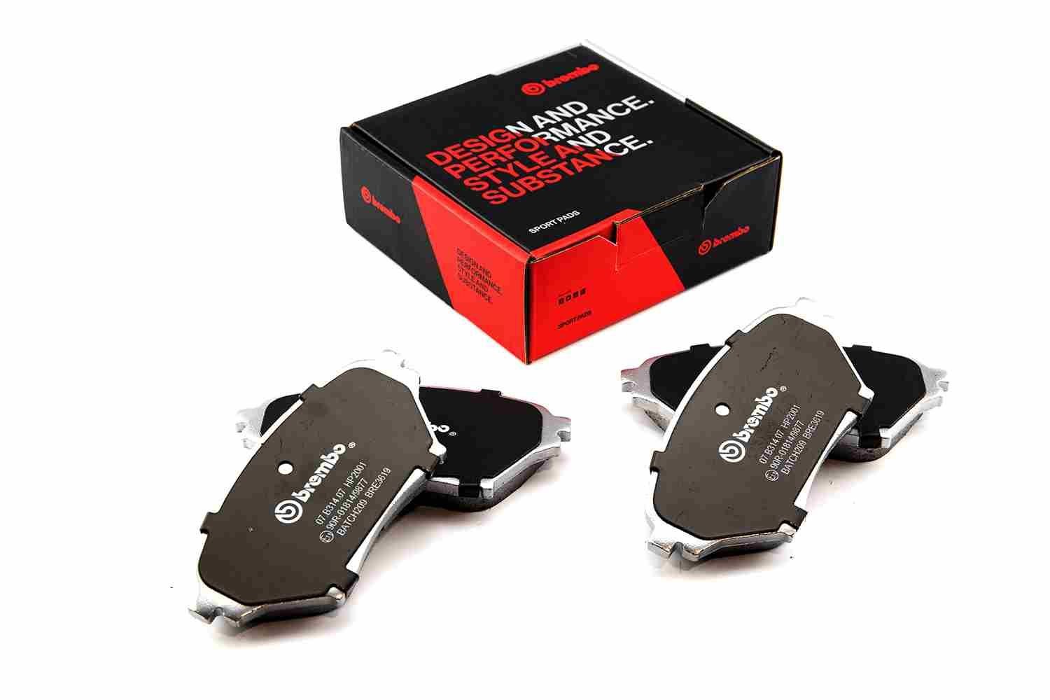 BREMBO High Performance Brake Pad Set Article number: 07.B314.07 cheaply
