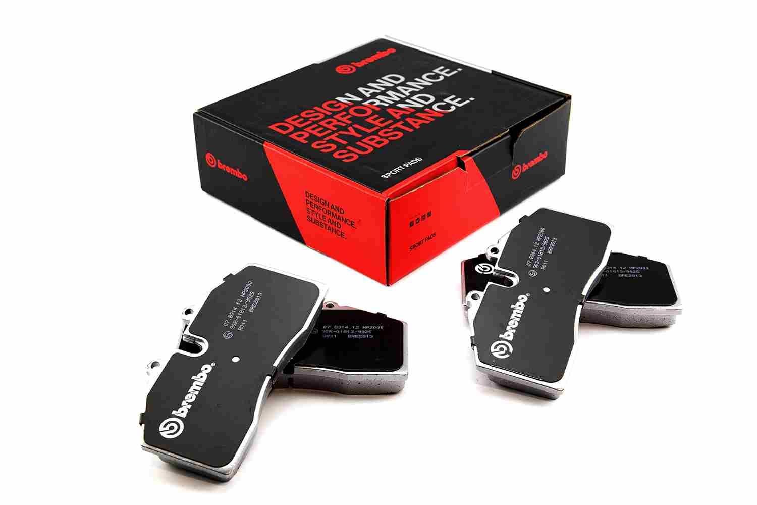 BREMBO High Performance Brake Pad Set Article number: 07.B314.12 cheaply
