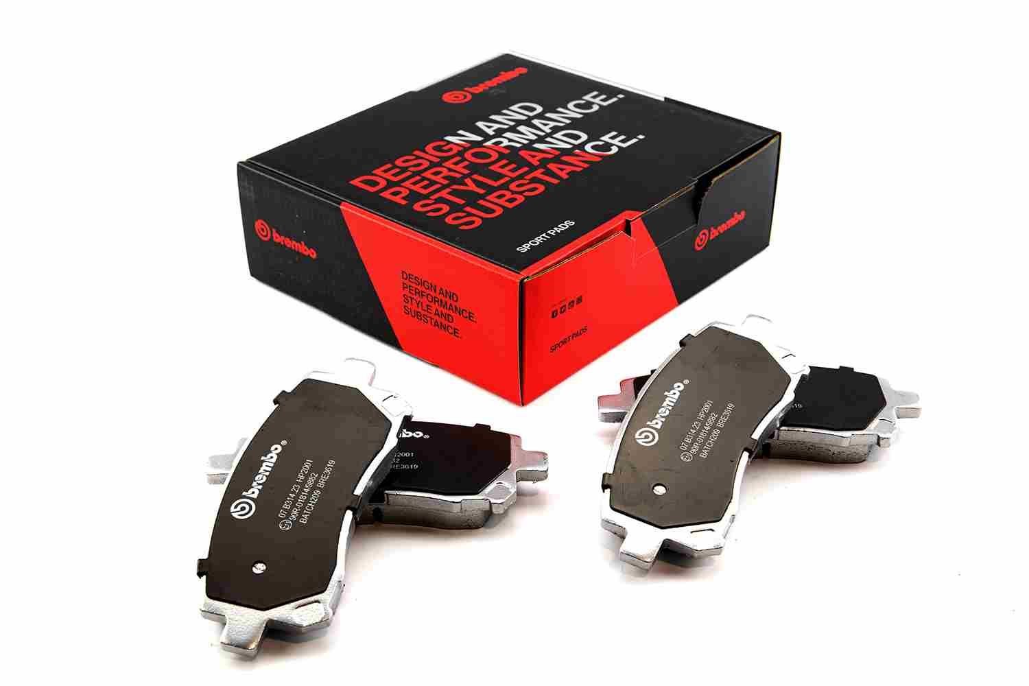 BREMBO Augstas veiktspējas bremžu uzliku komplekts raksta numurs: 07.B314.23 lēti