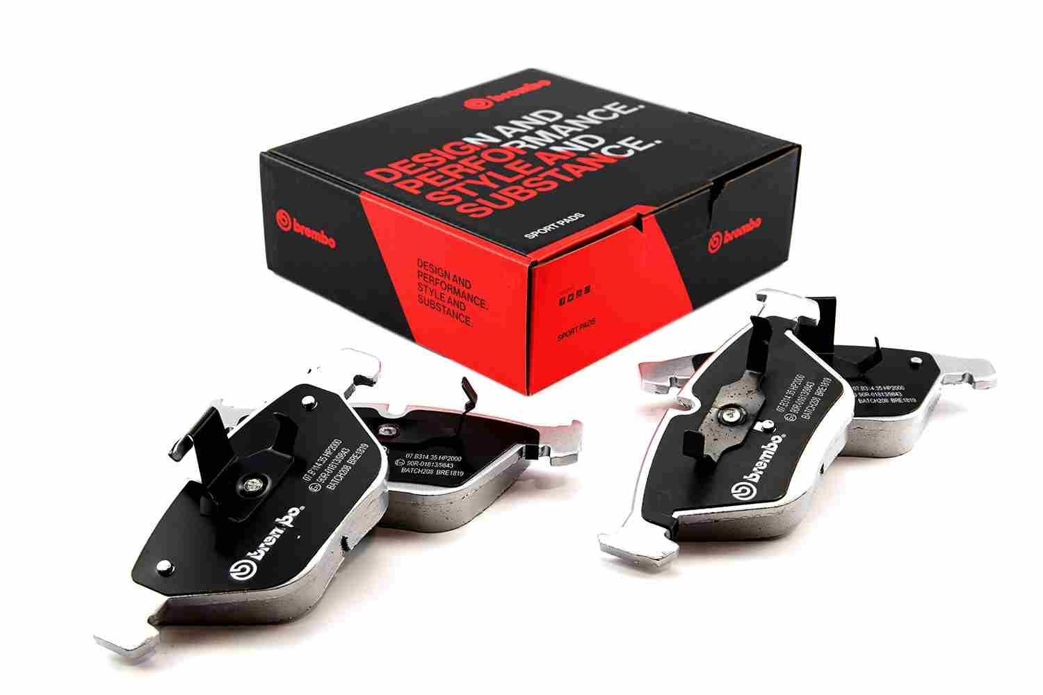 BREMBO High Performance Brake Pad Set Article number: 07.B314.35 cheaply