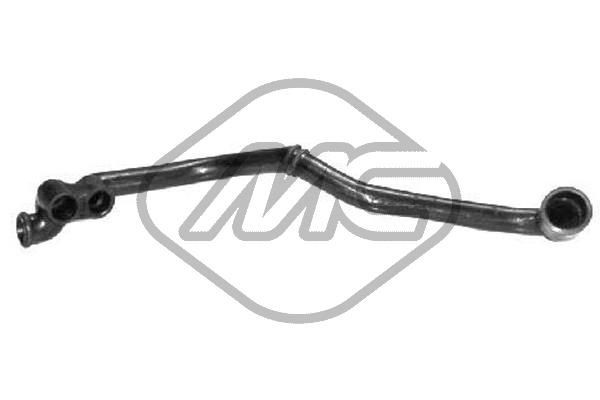 Metalcaucho Pipe, EGR valve Article number: 08229 cheaply