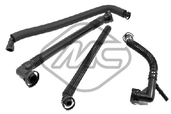 Metalcaucho Pipe, EGR valve Article number: 09489 cheaply