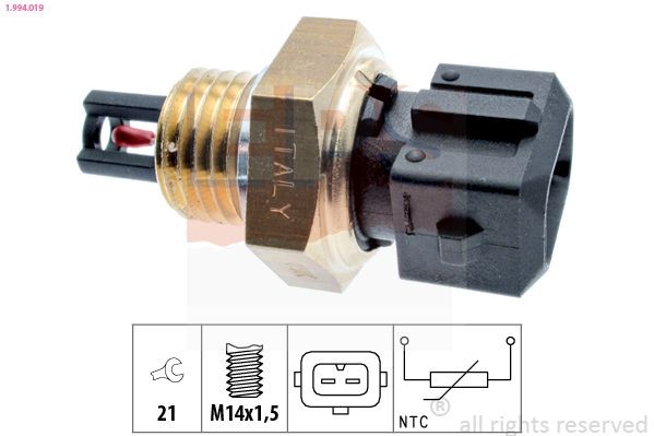 EPS Sender Unit, intake air temperature Article number: 1.994.019 cheaply