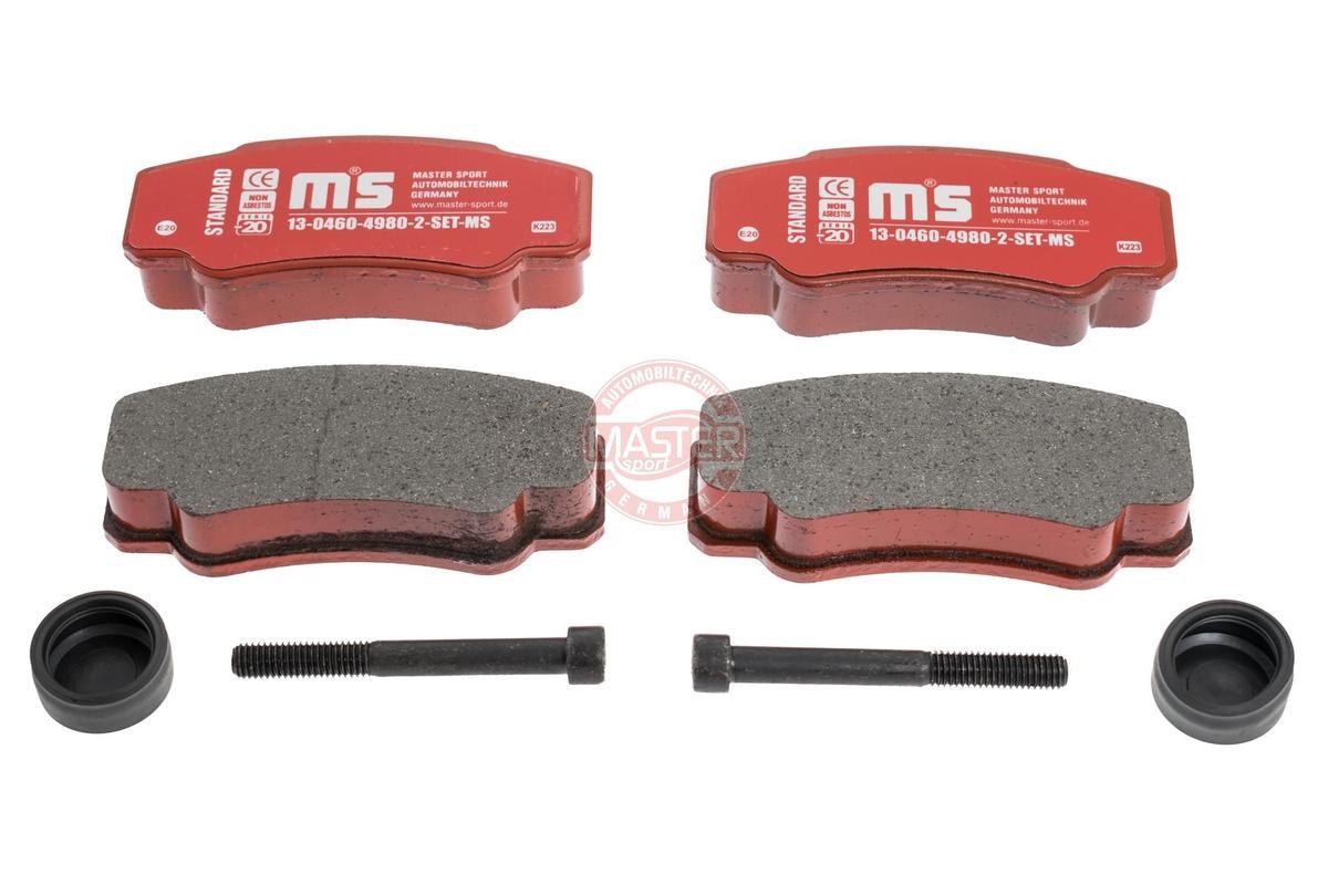 MASTER-SPORT Kit pastiglie freni Numero articolo: 13046049802-SET-MS poco costoso