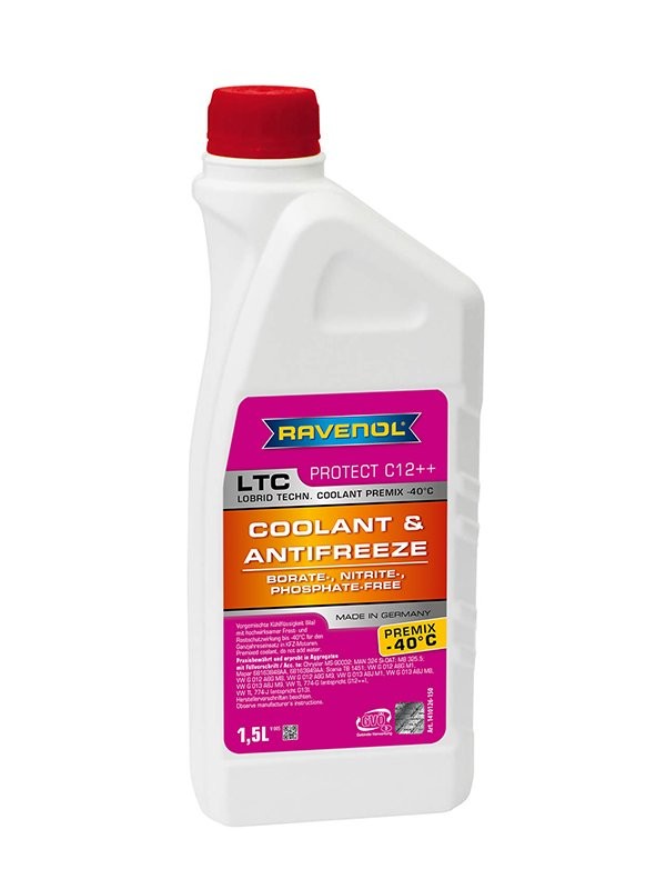 RAVENOL Frostvæske LTC, Protect C12++ artikkelnummer: 1410126-150-01-999 billig