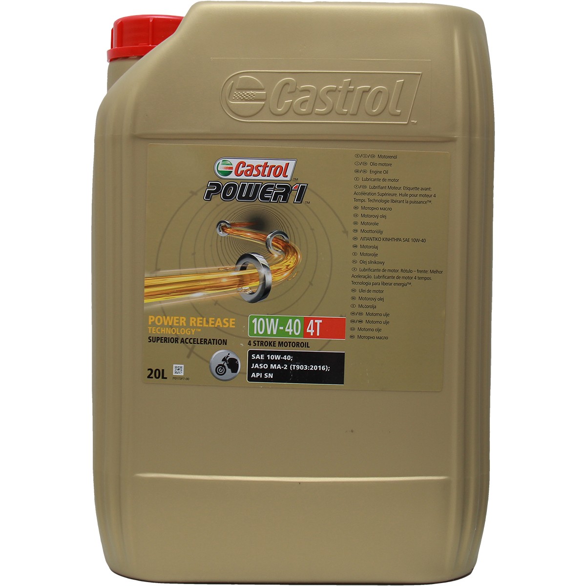 CASTROL Variklio alyva Power 1, 4T prekės numeris: 15043A nebrangu