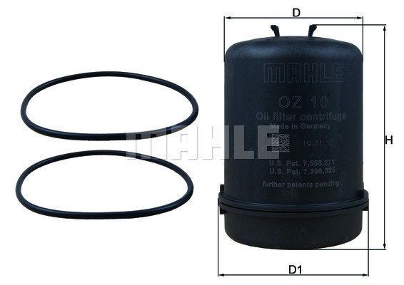 MAGNETI MARELLI Filtro olio Numero articolo: 154072377813 poco costoso