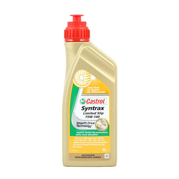 CASTROL Axle Gear Oil SYNTRAX, Limited Slip Article number: 1543C9 cheaply