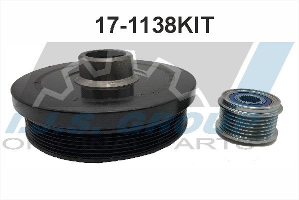 IJS GROUP Belt Pulley Set, crankshaft Article number: 17-1138KIT cheaply