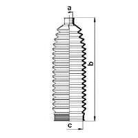 SPIDAN Steering rack gaiter Article number: 83693 cheaply