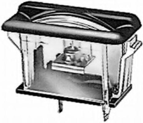 HELLA Nummerpladelys Varenummer: 2KA 004 434-031 billige