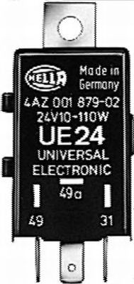 HELLA Indicator relay Article number: 4AZ 001 879-021 cheaply