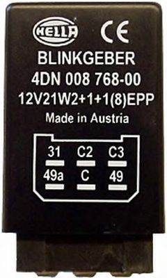 HELLA Ρελέ των φλας αριθμός Άρθρου: 4DN 008 768-001 φθηνότερα