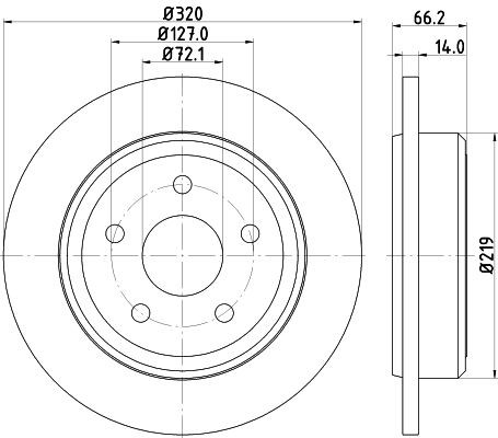 HELLA Oljekjøler, motorolje artikkelnummer: 8MO 376 726-031 billig