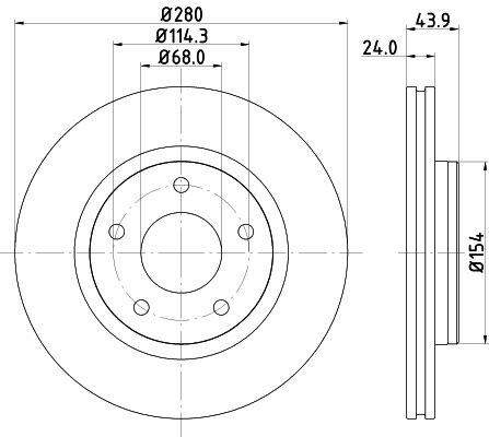 HELLA Oljekjøler, automatikk artikkelnummer: 8MO 376 747-161 billig