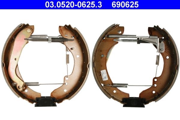 ATE Brake Set, drum brakes Original TopKit Article number: 03.0520-0625.3 cheaply