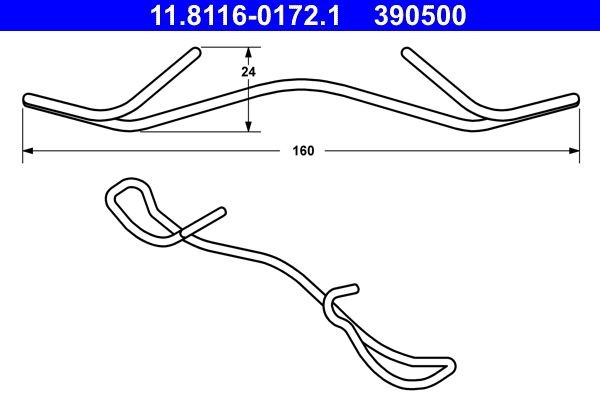 ATE Vedru, Pidurisadul Artikli number: 11.8116-0172.1 soodsalt