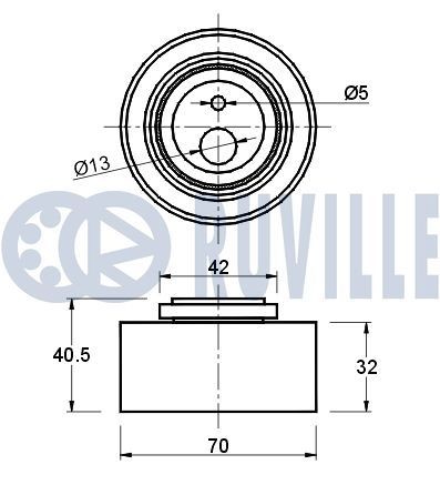 RUVILLE Timing chain kit Article number: 3453066S cheaply