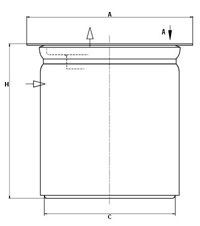 MANN-FILTER Secondary Air Filter Article number: CF 1127 cheaply