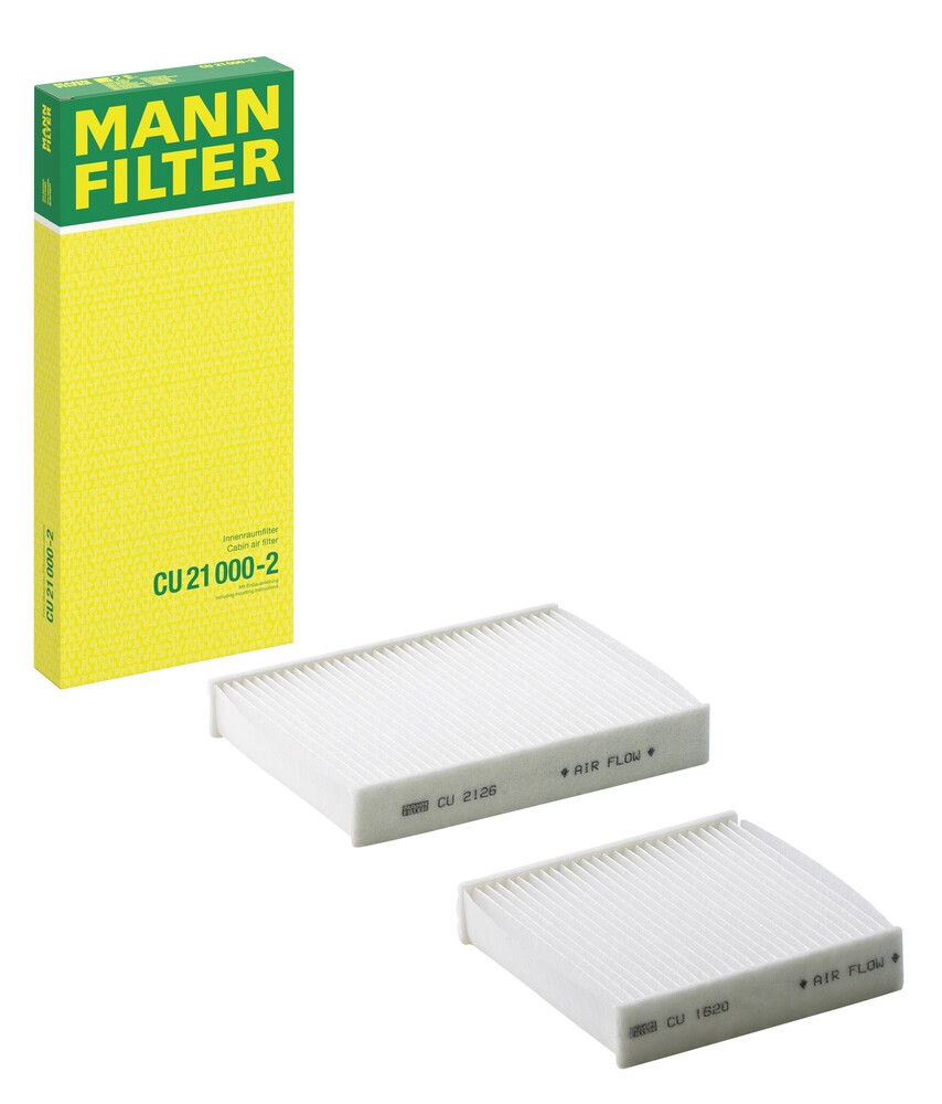 MANN-FILTER Pollenfilter Varenummer: CU 21 000-2 billige