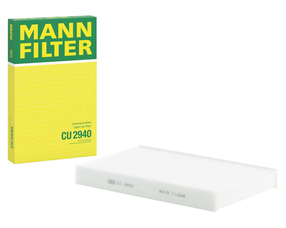 MANN-FILTER Pollenfilter Varenummer: CU 2940 billige